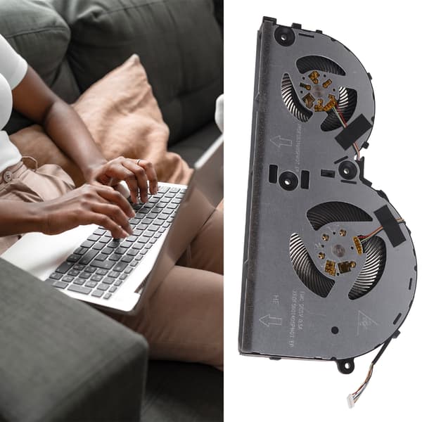CPU Køleventilator Laptop Notebook Køleventilator Køler Til L330-15ICH 17ICH