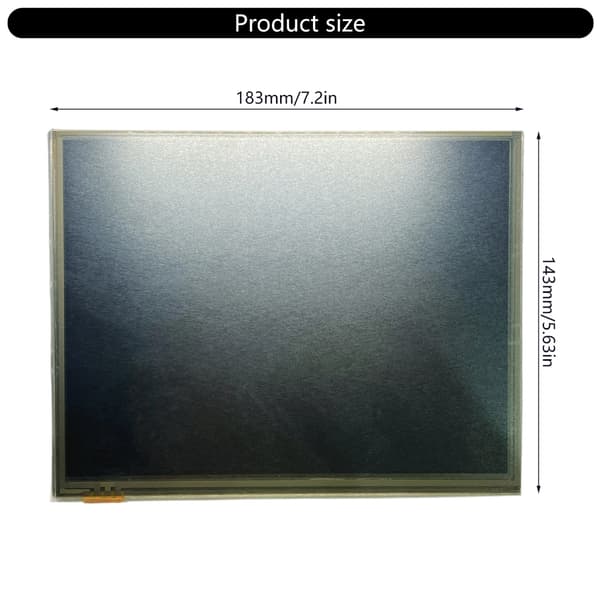 Avanceret køretøjsinformationsdisplay Dashboard Touch LCD til udvalgte modeller