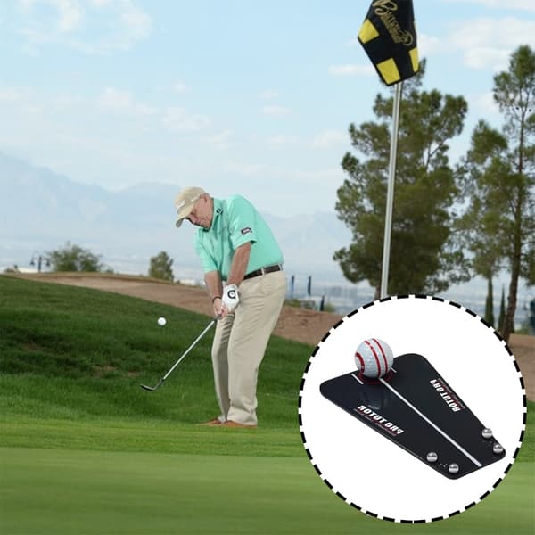 Bärbar Golf Putting Tutor Inomhus Simuleringsbana Swing Enhet Tålig
