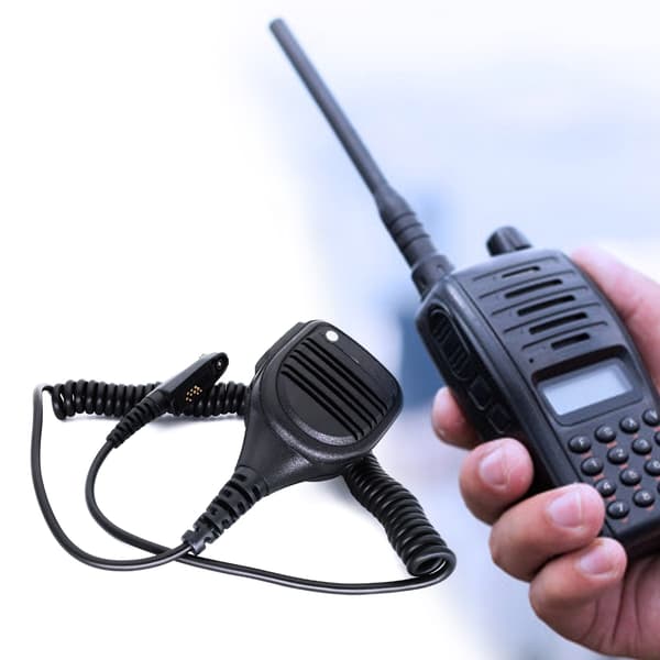 Skuldermikrofon Effektiv Kommunikationsenhed til GP328plus GP338plus