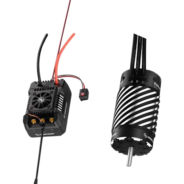Vedenpitävä sähköinen nopeudensäädin 1/5 kauko-ohjattavaan malliin 70125 560KV Multicolor Combination model