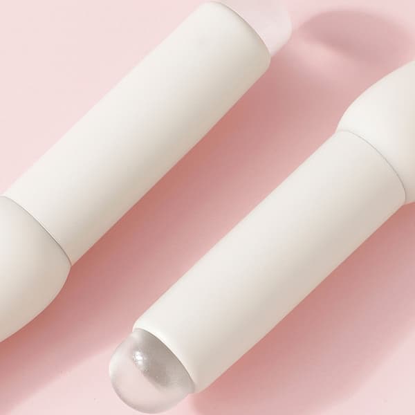 Multifunktionel silikone læbeapplikatorbørste til gloss, balm, concealer