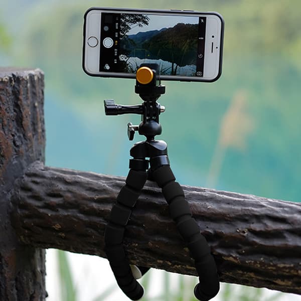 Flexibelt stativ Gorilla Mount Monopod Hållare Bläckfisk För Kamera