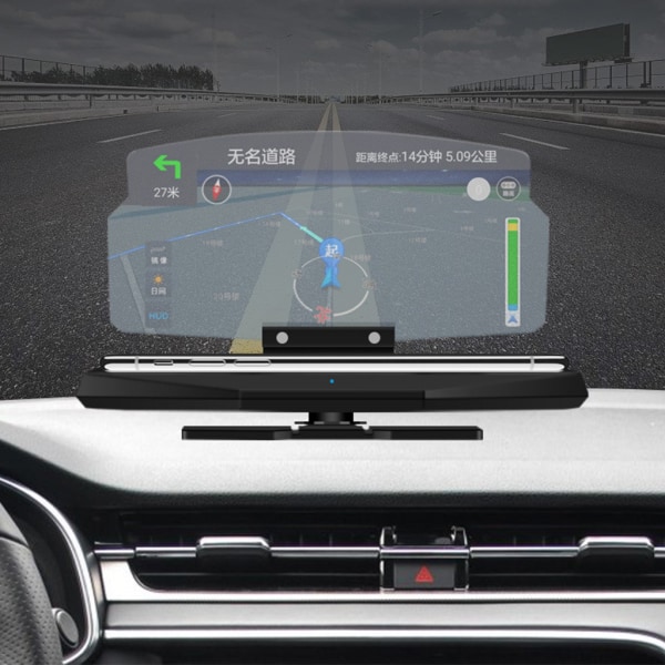 Bil GPS Navigation Bildreflektor Projektor HUD Skärm Display Hållare Montering Telefonställ Fäste Automatisk Adsorption