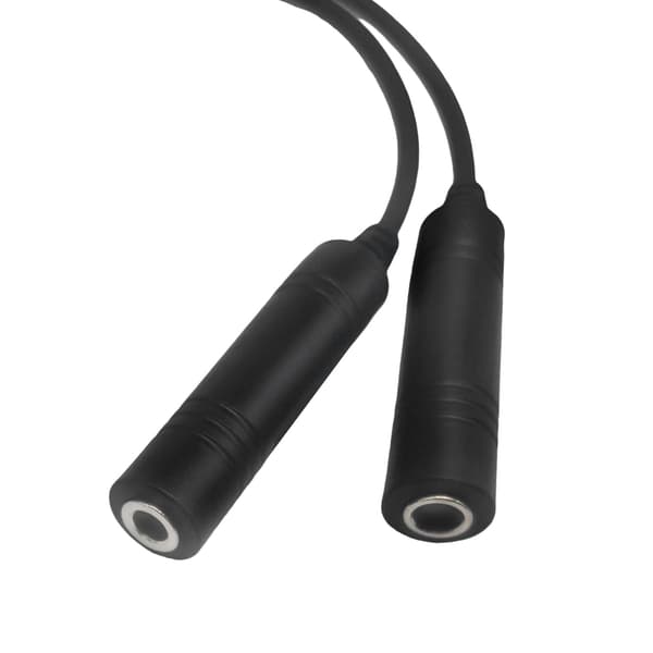 Pilot Headset Konverteringskabel Adapter för Flygkommunikation