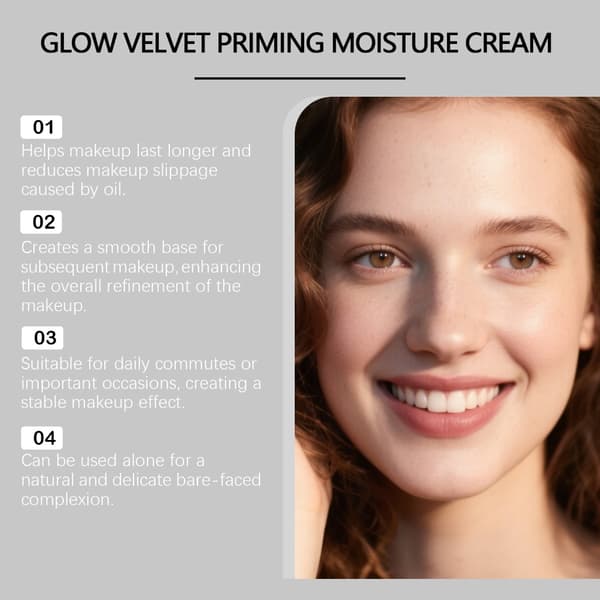 Fugtgivende Ansigtsprimer Makeup Gripping Primer Creme Langvarig Hydrering