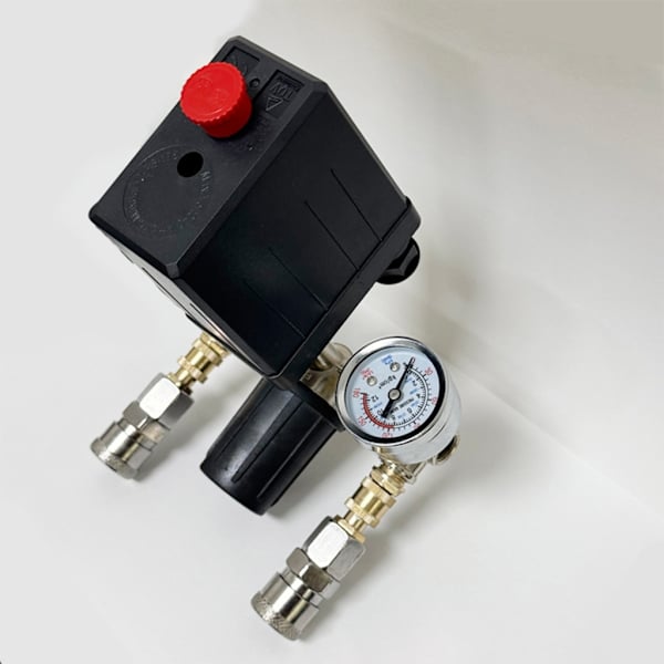 Luftkompressor Trykafbrydere Auto Start Stop 90PSI-120PSI Manifold Regulator