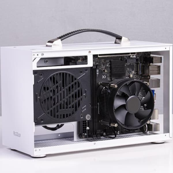 T50C CPU-køler ITX Desktop Chassis Radiator Kobberkerne CPU-køleventilator 93 mm