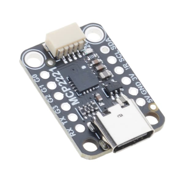 Mångsidig MCP2221A USB till GPIO ADC I2C Modul Höghastighets USB-omvandlare