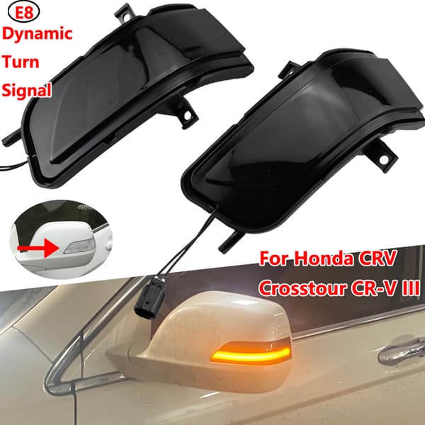 Til LED Bil Auto Sidespejl Amber Indikator Blinklys Lampe