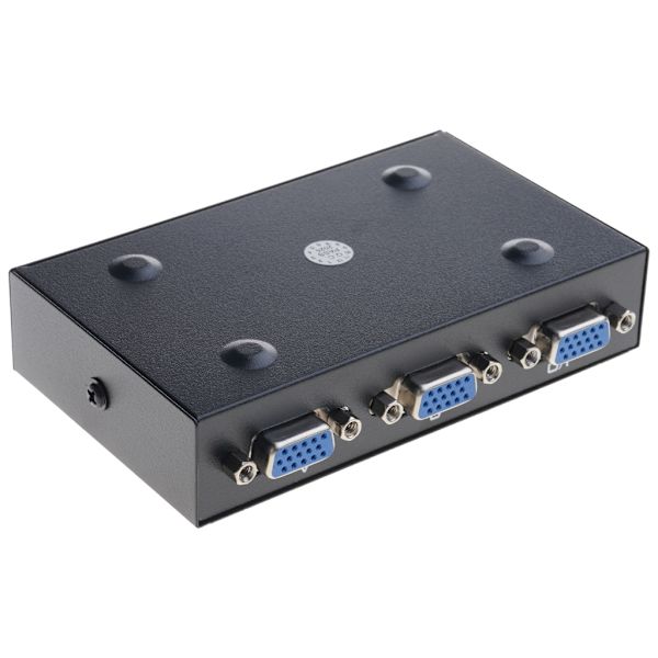 Utility Video Switch Adapter Converter Box 2 Porter for Datamaskin for HD-spiller