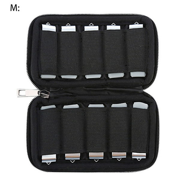 U Disk Hållare USB Flash Drive Organizer för Fodral Anti-fall Förvaringsväska S/för M/L Skyddande Dammtät Förvaringsväska Stötsäker
