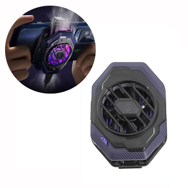 Black-Shark 3Pro Radiator 7-Blades Halvledarkylfläns med RGB