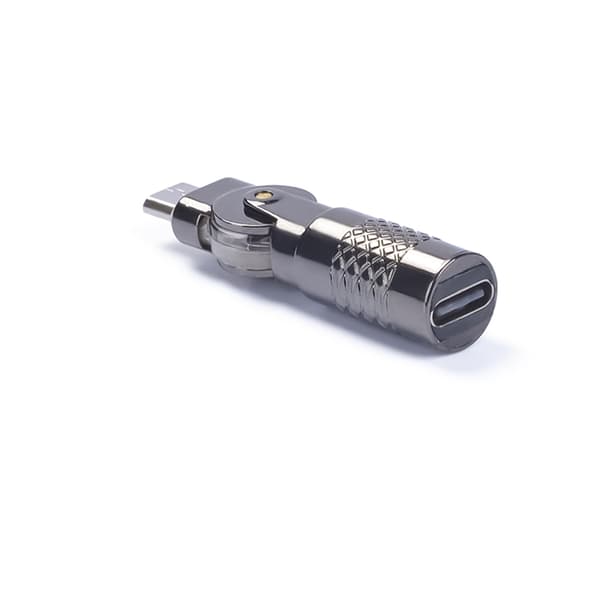 Typ C till USB L-formad adapter för effektiv laddning och datasynkronisering