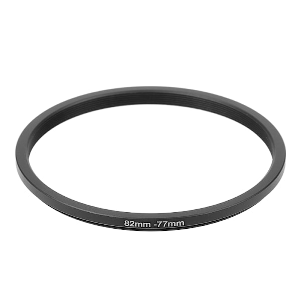 82mm til 77mm Metall Nedtrappingsringer Linseadapter Filter Kamerautstyr Tilbehør Ny