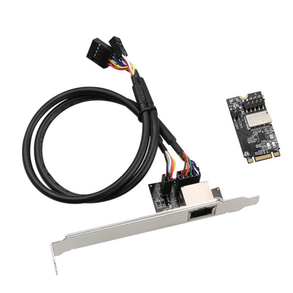 Nyhed til M.2 B-Key M-key til RJ45 Ethernet 1000Mbps Adapter / MINI PCIE Gigabit Netværksadapterkort med RTL8111H Chip