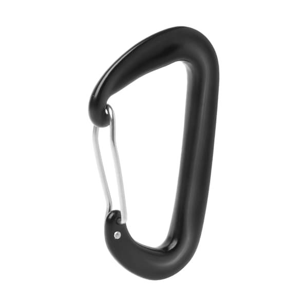 Aluminiumlegering D Ring Karbinhakar Clip D Form Grind Liten Nyckelring Karbinhake Clip Utomhus Camping Mini Lås Snap Hook