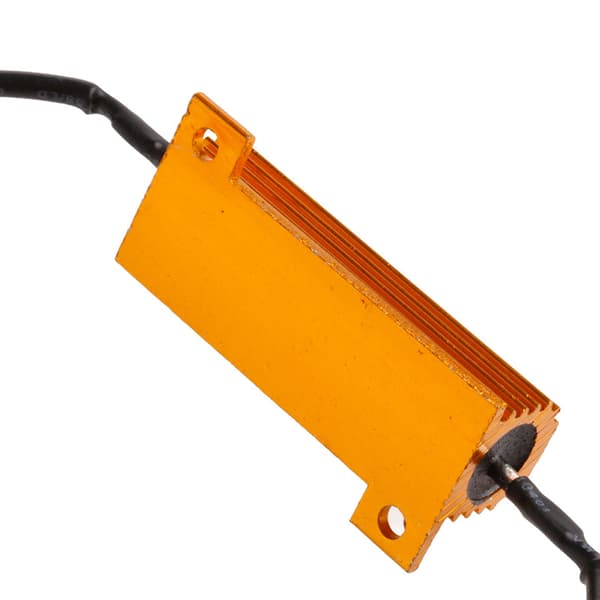 2 stk. bilbelastningsmodstand fejlannullator LED-dekoder Canbus gratis ledningsannullator