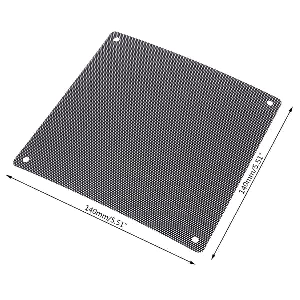 140x140 mm støvfilter til computerkølerblæser, pc-blæserstøvnet pc-kølerfilter