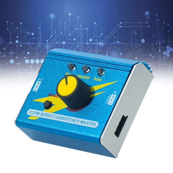Aluminium Multifunksjons ESC-er Kontroller CCPM Servo Konsistensmåler