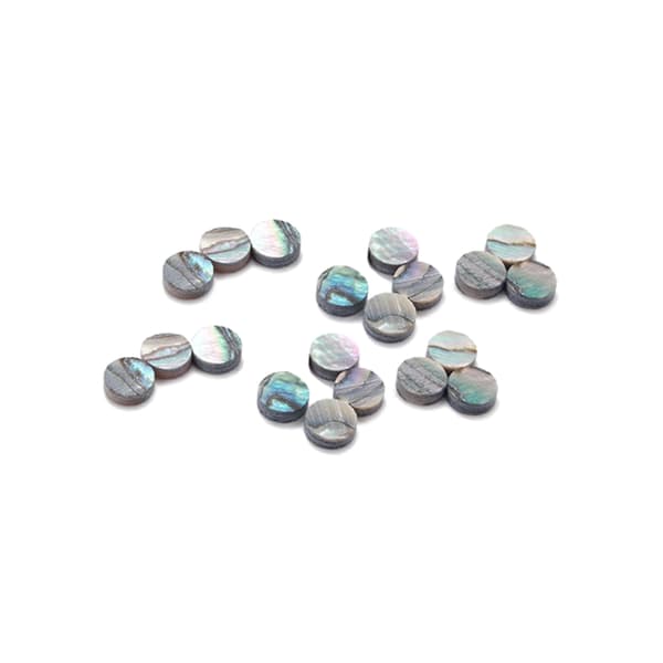 20st 3x2mm Naturlig vit Pärlemor Shell Inlay Gripbräda Gripbräda Prickar för gitarr Bas Ukulele-Banjo Caibei