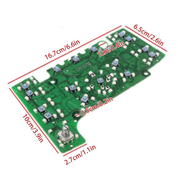 Elektronisk Kontrollkort Intendert Panel For 4L1919610Z 4F1919611 Bil Multimedia