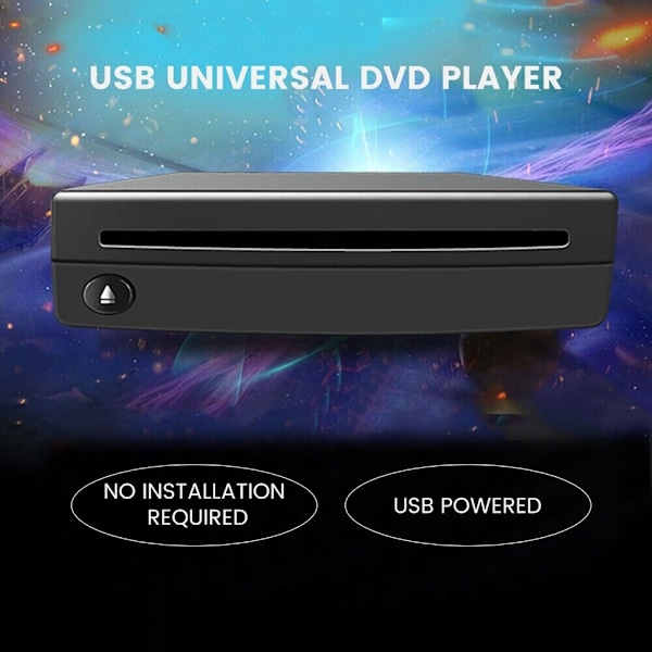 Multimedia Soitin Ulkoinen USB Ajoneuvon DVD-soitin Autonavigointiin Plug Play