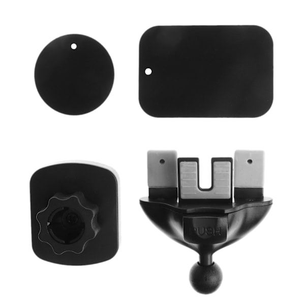 360º Praktisk Magnetisk Bil CD-spor Luftventil Feste Holder Vugge Kompatibel For telefon Mobiltelefon
