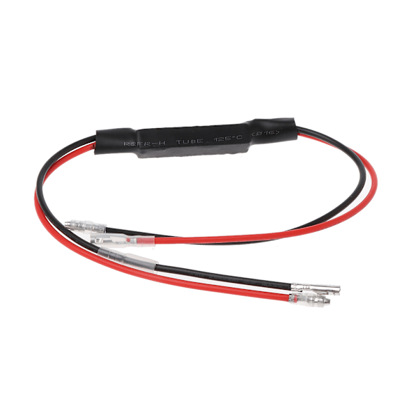 2 stk. Motorsykkel LED Blinklys Indikator Lys Sement Lastmotstander Adapter