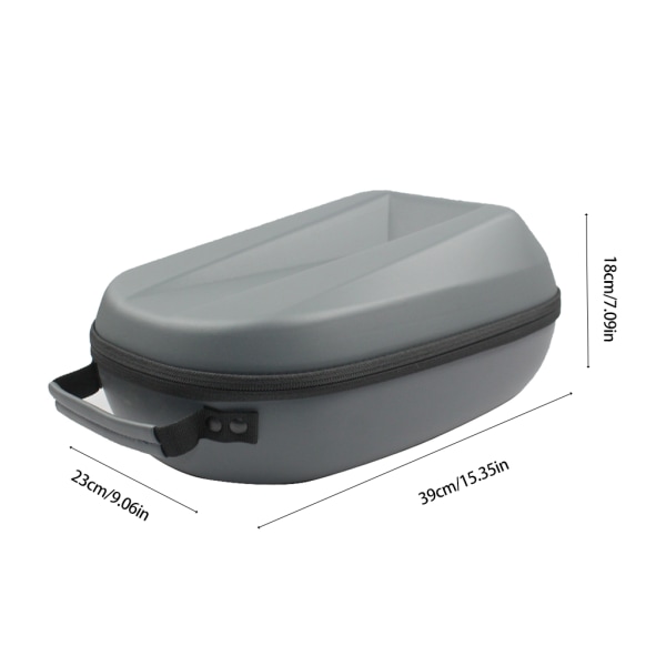 Bärbar förvaringsväska VR-tillbehör för Oculus Quest 2 VR-headset Resebärare för case EVA-förvaringslåda för Oculus Ques