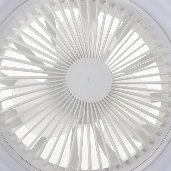 2-i-1 fläktlampa E27 LED-ljus 30W takfläkt 3-växlad justerbar AC 85V-265V för förskola Hemmakontor Sovrum Kök