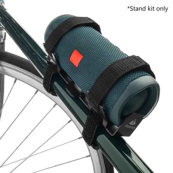 Bärbar högtalarfäste Justerbar rullstångshållare med 2 remmar Cykelhögtalare Bärbar cykel Bluetooth-kompatibel högtalare