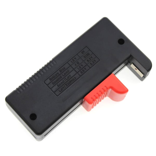 Universal Battery Checker Batteritestare Kapacitetskontrollverktyg för AA AAA 9V 1,5V knappcellsbatterier Fastställ snabbt