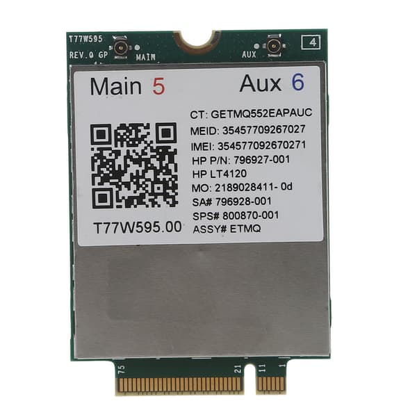 LT4210 trådløs Mini til M.2 Lte 4G WAN-kort T77W595 til hp- EliteBook