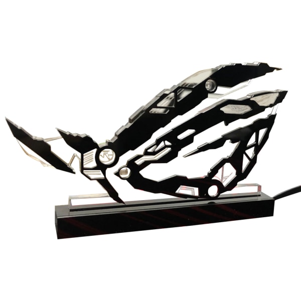 RGB Figur Tro Dekorasjon 5V 3Pin Republic of Gamers LED Regnbuebelysning AURA SYNC Custom MOD Akryl Lyspanel