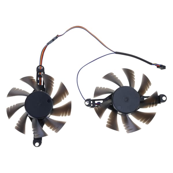 80mm 4Pin Videokort Køleventilator Til RX580 2048 Grafikkort Kølere Ventilator