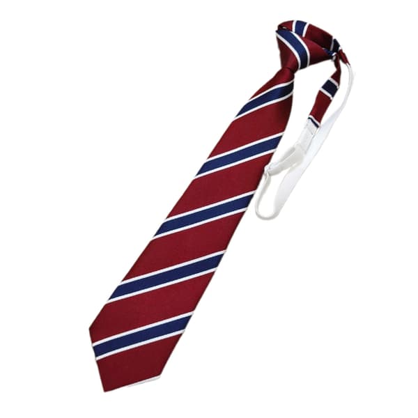 1 stk/3 STK Stribede Slips til Kvinder Britisk Stil Halsslips til Uniform Halsslips Pige No need to fight