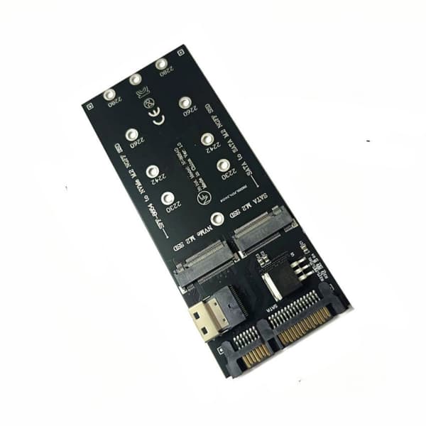 SFF-8654 til M.2 NVME Utvidelseskort 2 i 1 Adapter for Datamaskin Hovedkort