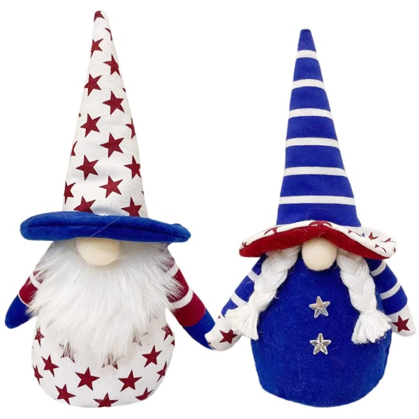 Veterans Day American Gnome President Val Dekoration Gnome Par null - A