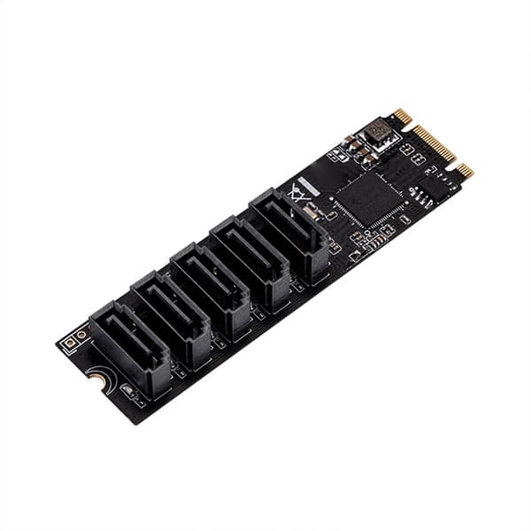M.2 NVME-protokol til SATA3.0 harddiskadapterkort til udvidelse af lagerplads