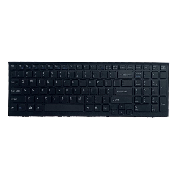 Nytt US Layout Engelskt Laptop Tangentbord För SonyVPC-EH VPCEH Laptop Tangentbord Svart Tangentbord med Ram
