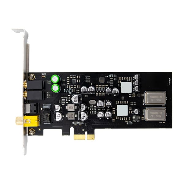 PCIe lydgrænseflader lydkort til studiebrug 24Bit 48kHz ADC metalskal