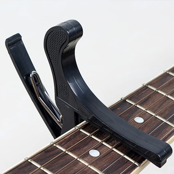 Gitarrstämningsklämma Snabbt Byte Gitarrkapo för Akustiska och Elektriska Gitarrer