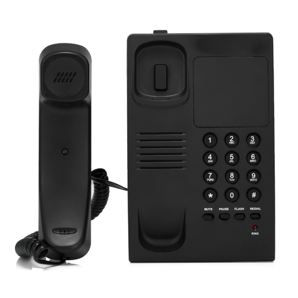 B17 Stationär fast telefon Elegant fast telefon med sladd för hotell och hem Barer Gästrum