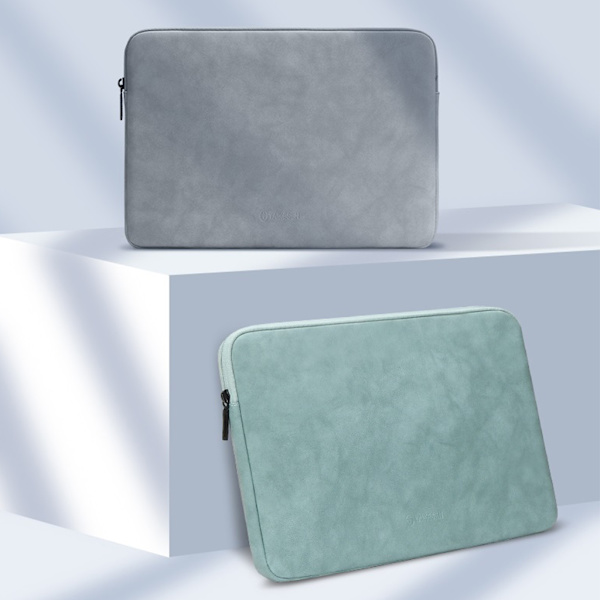 Laptopfodral för case 12 13 14 15,4 15 tum för DELL Notebookväska Business Portfölj för Air Pro Stötsäker för case män Green 12inches