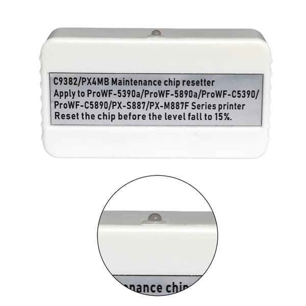 Ersättningsbläckpatron Chip Underhållslåda C9382 för WorkForce WF-C5310