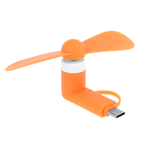 Yleiskäyttöinen C-tyypin Micro USB OTG Mini Tuuletin Jäähdytin Hiljainen Tuuletin Matkapuhelimelle Tabletille C-tyypin Virtapankkilaturille