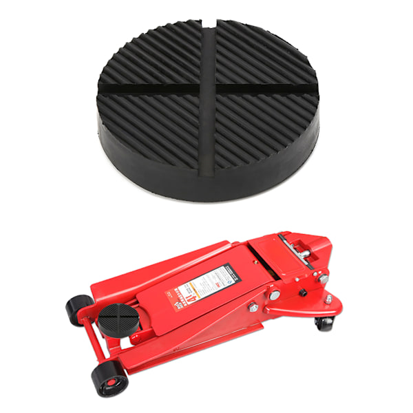 Universal Gulvjekk Disk Gummipute Adapter Klypesveis Side JEKKEPUTE 12.5CM X1