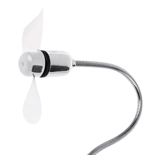 Luftkjøler Fleksibel USB-vifte for bærbar PC, stasjonær PC, USB-lader