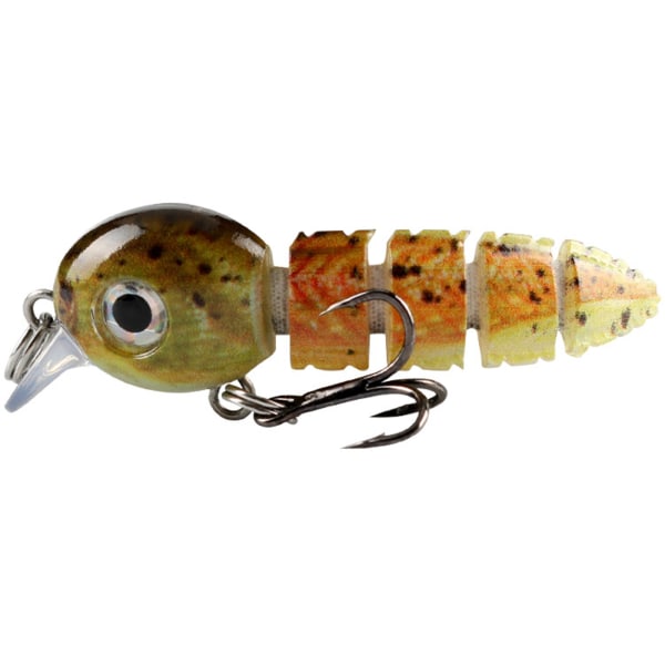Fiskebete Wobbler Muti-Section Jointed Casting Soft Lure Diskantkrokar Hårt Crankbait Sjunkande Tackle Pesca Swim Bait 1